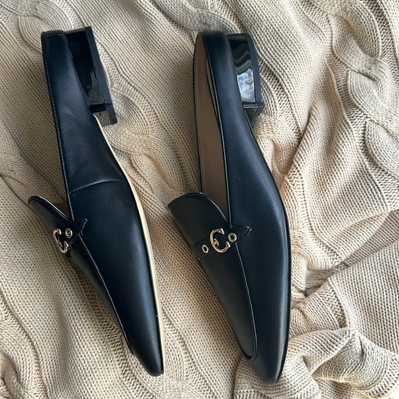 Coach Irene black leather mules - Picture 3 of 10